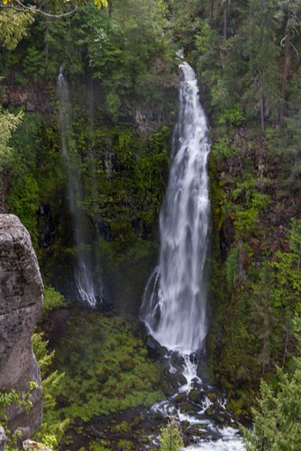 Waterfalls in the Mill Creek Falls Scenic Area