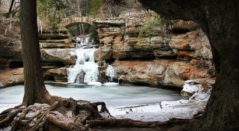 Old Man's Cave Upper Falls