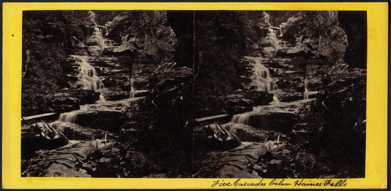 The five cascades below Haines Fall