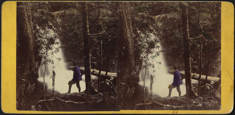 Caldeno Falls, from the path