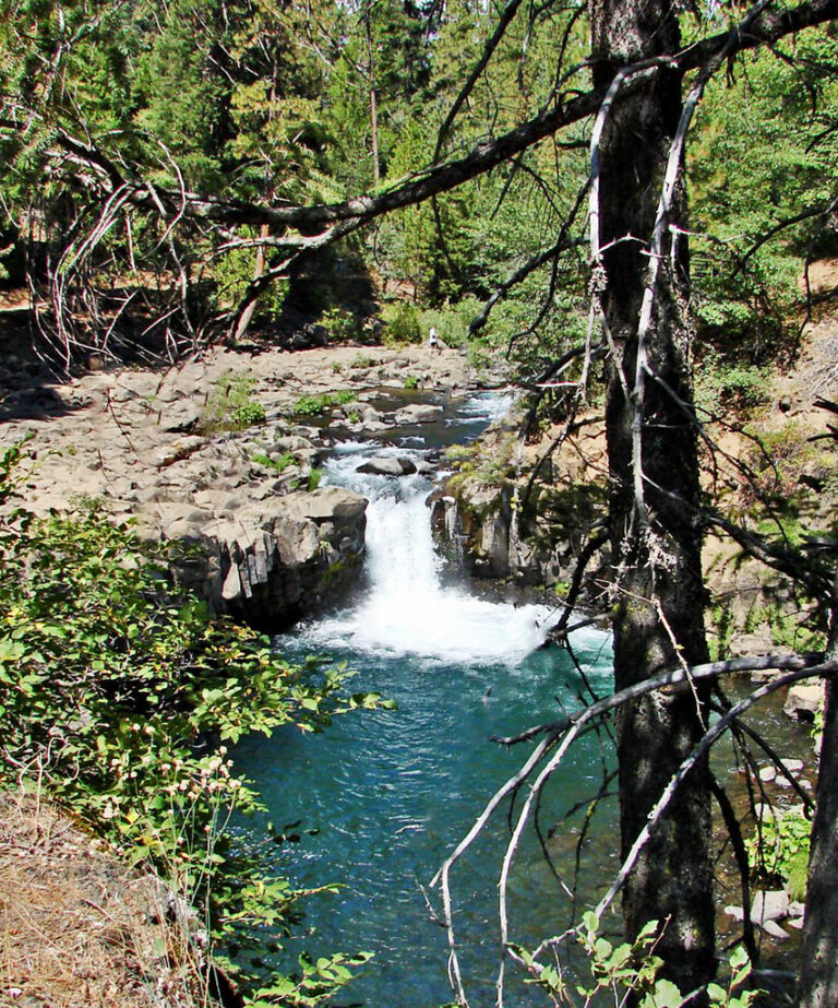 Lower McCloud River Falls, CA 9-06