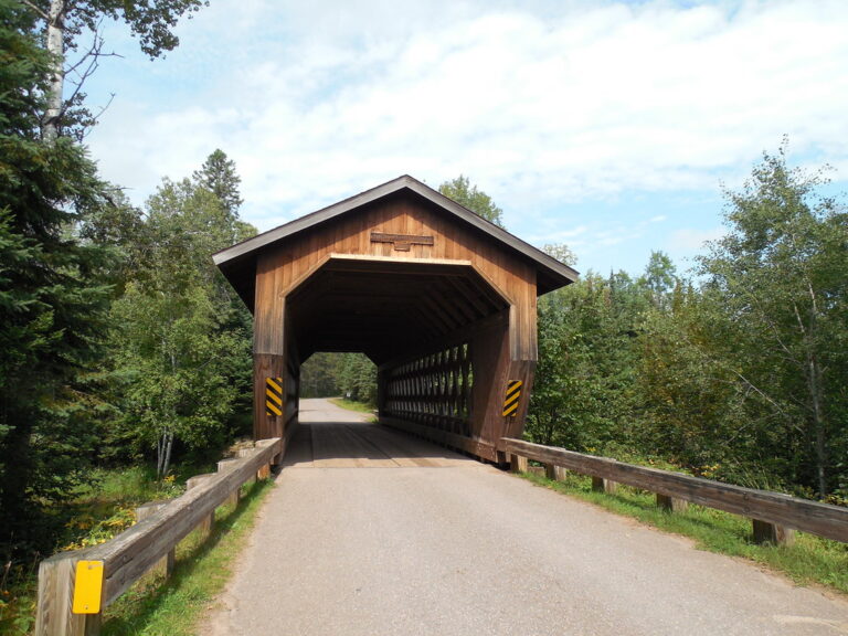 Smith Rapids Covered Bridge - Wisconsin Smith Rapids Covered Bridge - Wisconsin