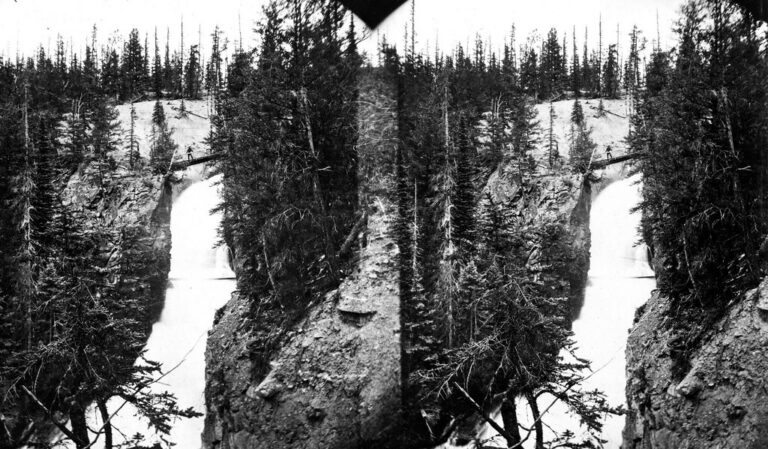 Argenta Falls, Lake Fork. Hinsdale County, Colorado. 1875.