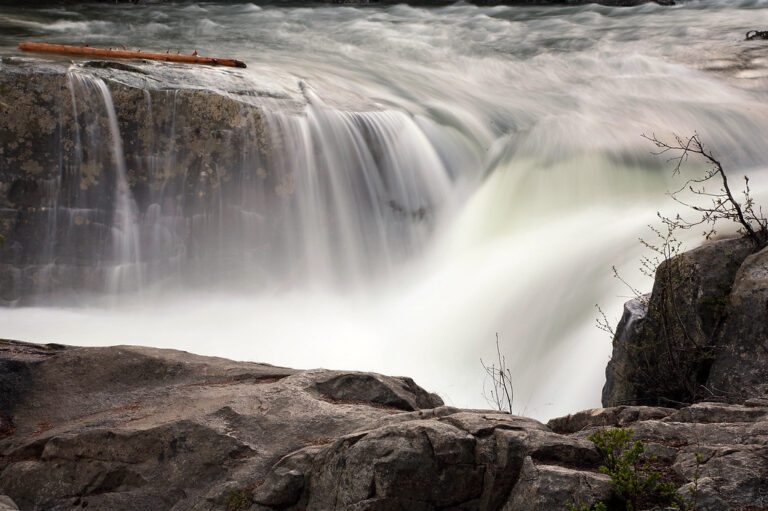 Close up of Entiat Falls-Okanogan Wenatchee