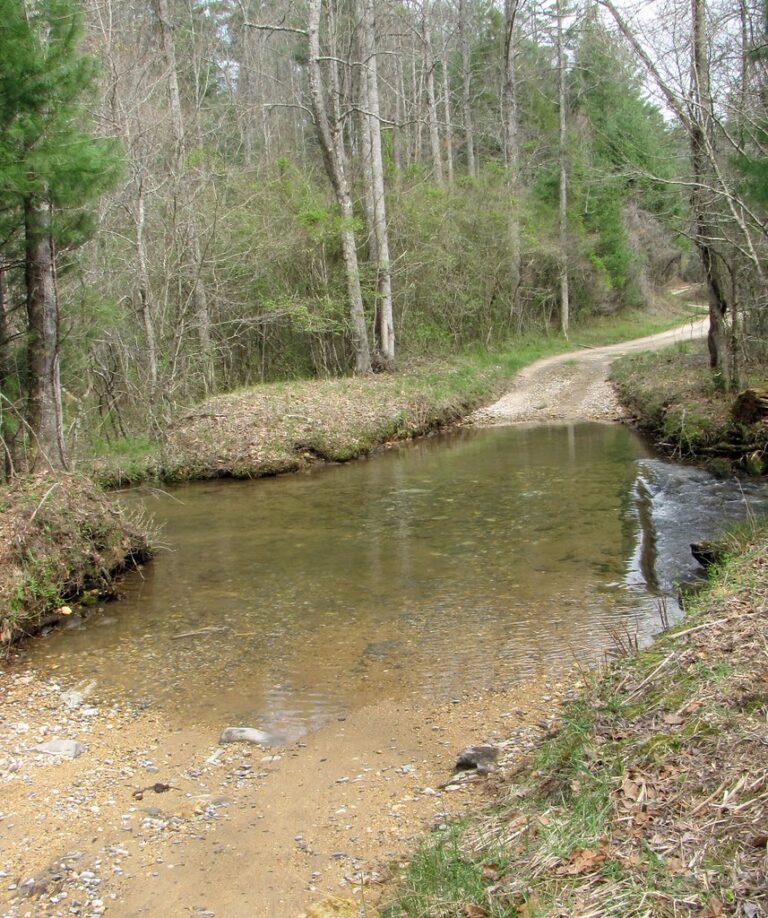 Ford below Sea Creek Falls