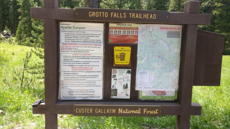 Grotto Falls Trailhead