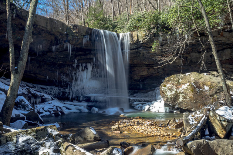 Cucumber Falls in Ohiopyle State Park