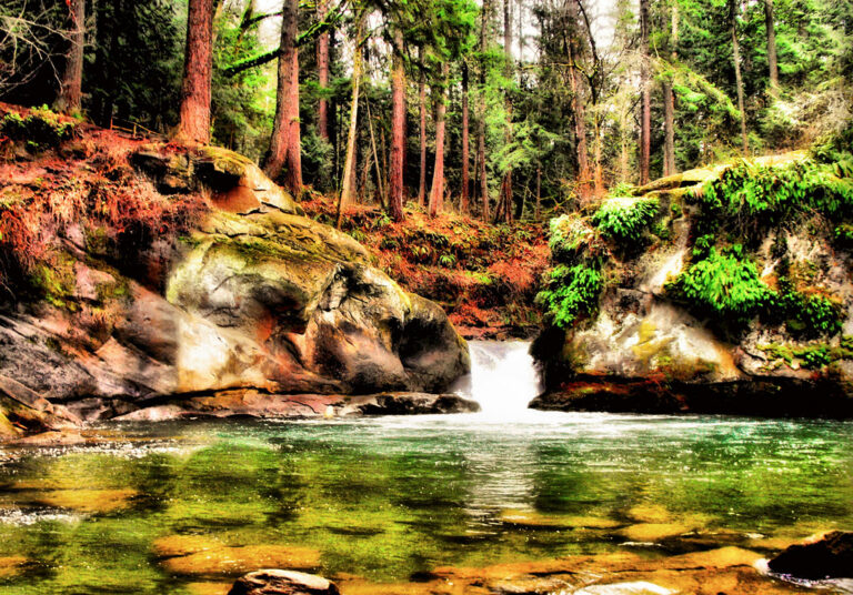 Whatcom Falls whirlpool re-edit