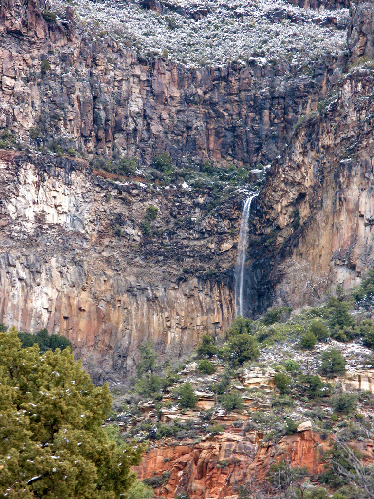 Encinoso Falls in the Red Rock Ranger District