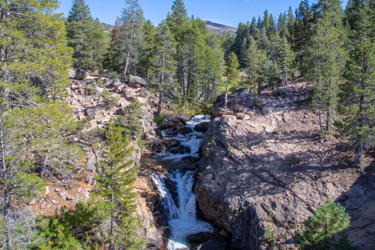 Llewellyn Falls along Silver King Creek