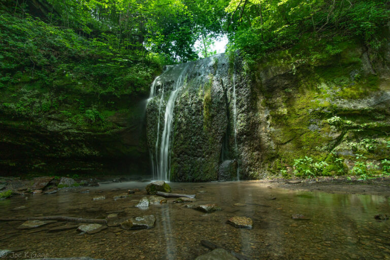 A Light Flow at Governor Dodge's Stephens' Falls
