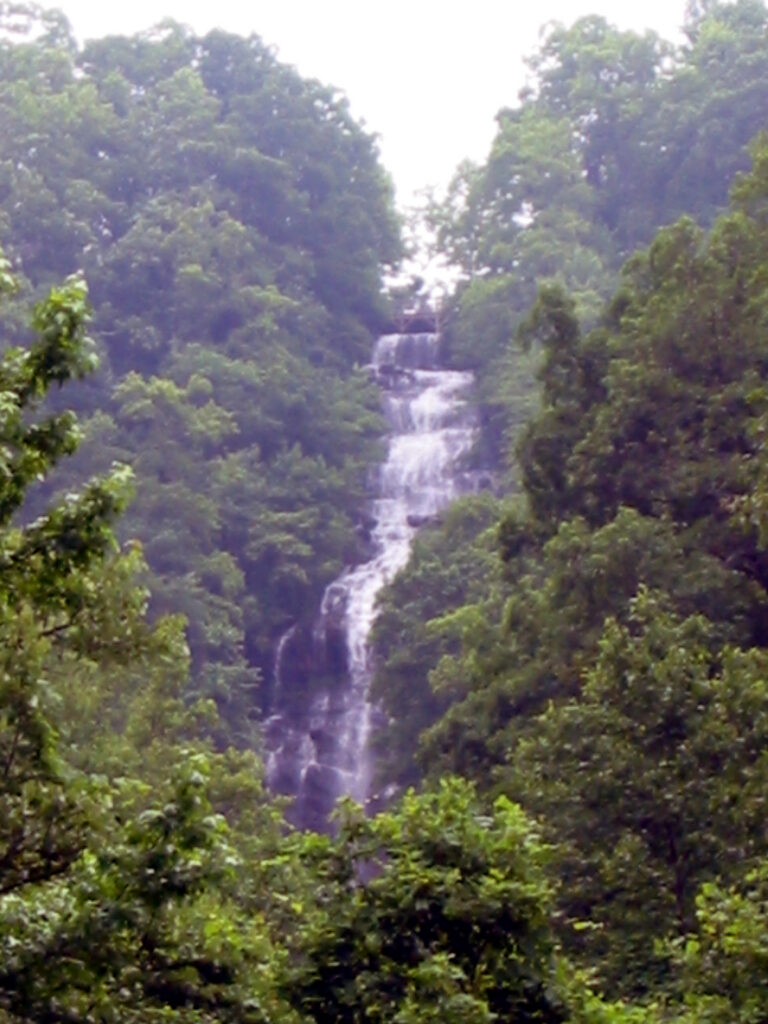 Amicalola Falls, a horsetail waterfall