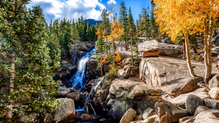 Autumn at Alberta Falls Colorado