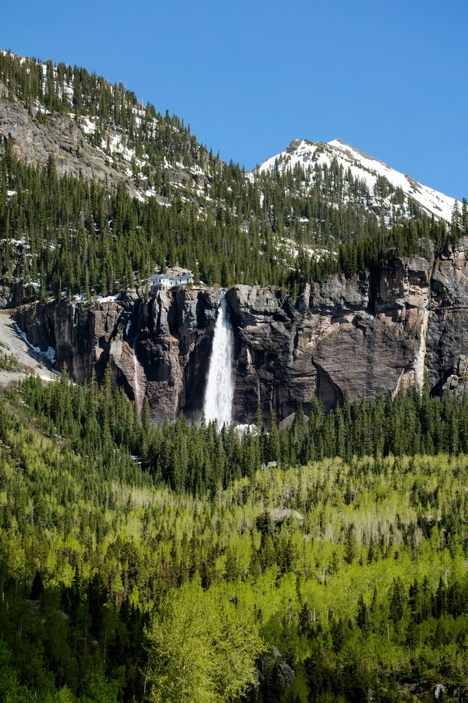 Bridal Veil Falls, Colorado USA