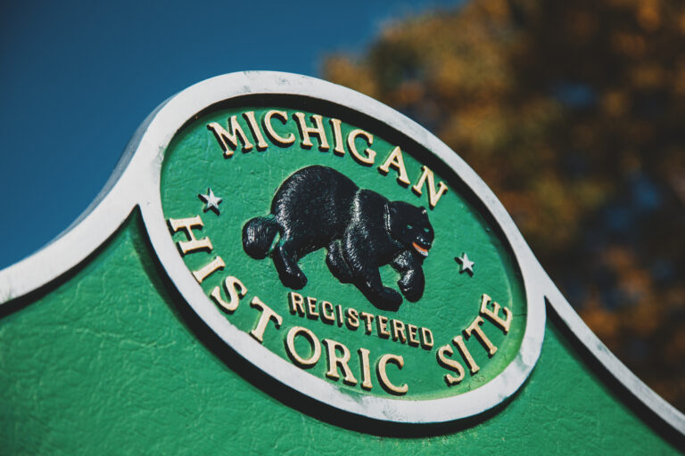 Eagle River Falls and Dam - Michigan Registered Historic Site (43467810985)
