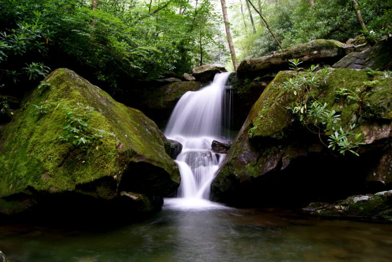 Falls Below Grotto Falls