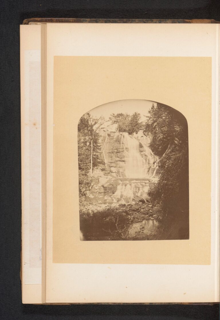 Gezicht op Montville Falls, New York, RP-F-2001-7-961-3