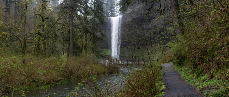 Good Morning from South Fall - Silver Falls, Oregon