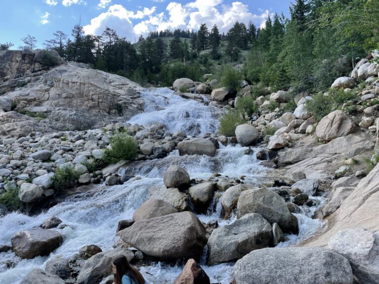 Horseshoe Falls in Rocky Mountain National Park