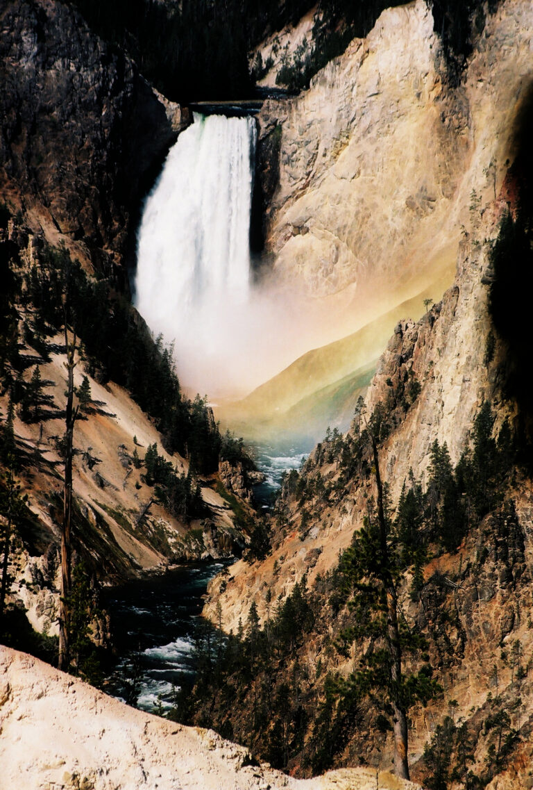 Lower Yellowstone Falls - Wyoming, USA Lower Yellowstone Falls - Wyoming, USA