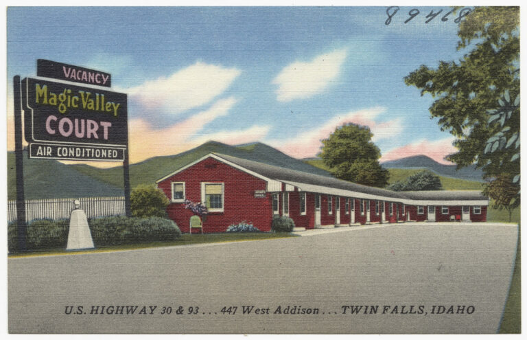 Magic Valley Court, U.S. highway 30 & 93, 447 West Addison, Twin Falls, Idaho Magic Valley Court, U.S. highway 30 & 93, 447 West Addison, Twin Falls, Idaho