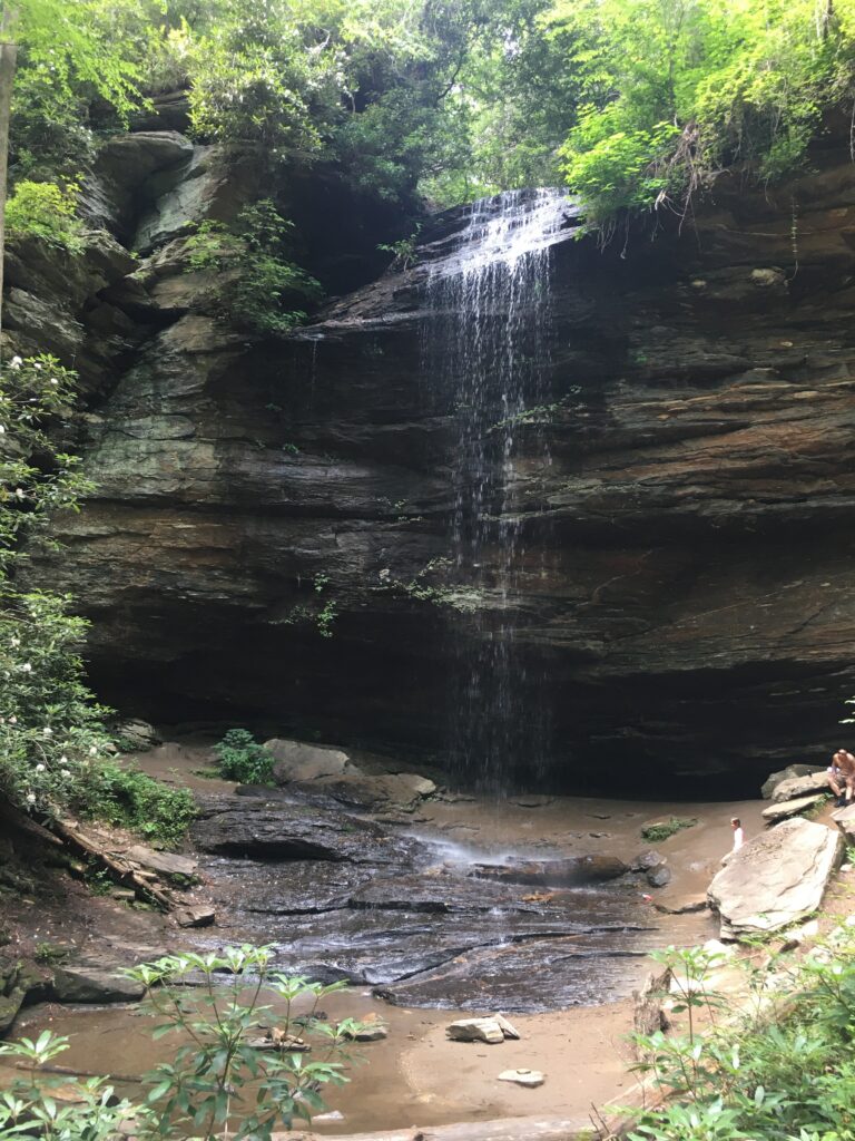 Moore Cove Falls North Carolina
