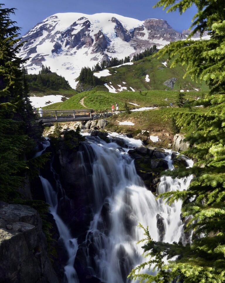 Myrtle Falls, Mount Rainier National Park