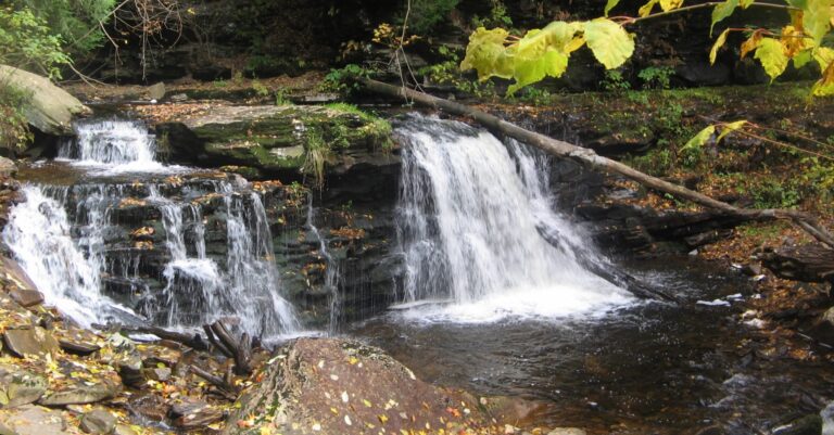 Ricketts Glen State Park Cayuga Falls 2