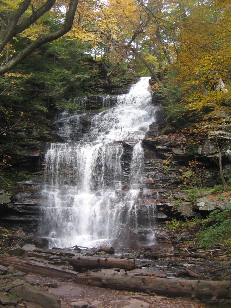 Ricketts Glen State Park Ganoga Falls 1