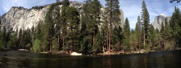 Royal Arches Cascade - Royal Arches - Merced River - Half Dome - Tanaya Creek