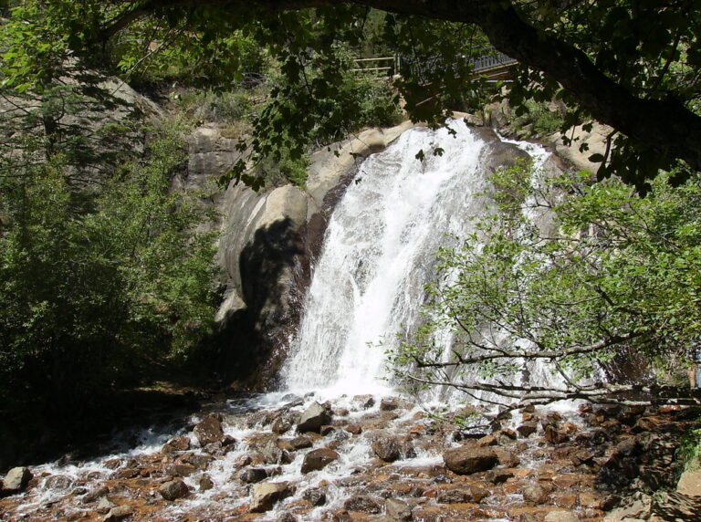 The Silver Cascade Falls Trail Helen Hunt Falls