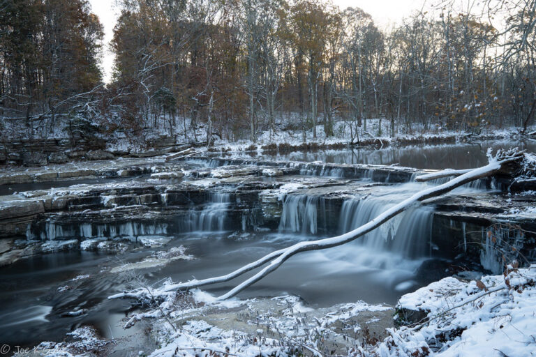 Upper Cataract Falls One Cold Morning