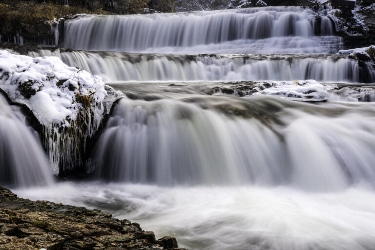 Willow Falls at Willow River State Park in Hudson, Wisconsin