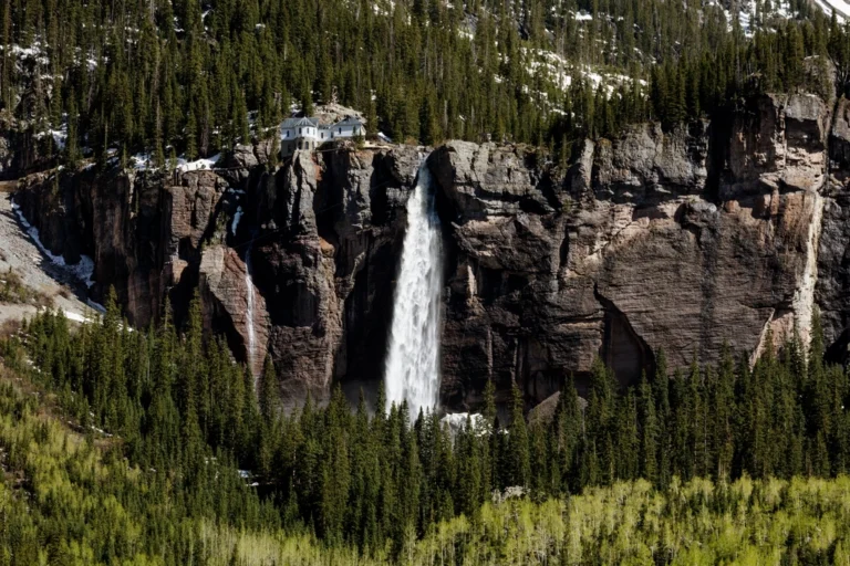Bridal Veil Falls, Colorado USA